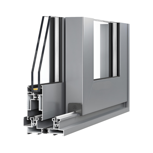 ESD115 High-Performance Balcony, Landscape, Partition, and Sunroom Door Insert Unit