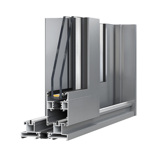 ESD135 Balcony Door, Landscape Door, Partition Door, Sunroom Insert Unit (1)