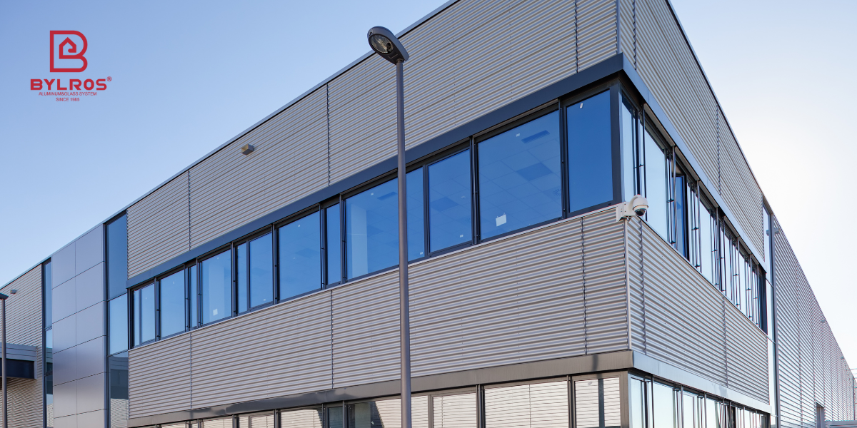 Aluminum production line showing sustainable smelting technology.